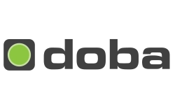 A logo of wholesale supplier named Doba