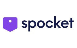 A logo of wholesale supplier named Spocket